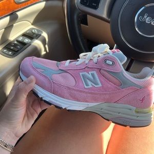 New Balance 993 breast cancer awareness pink sneaker